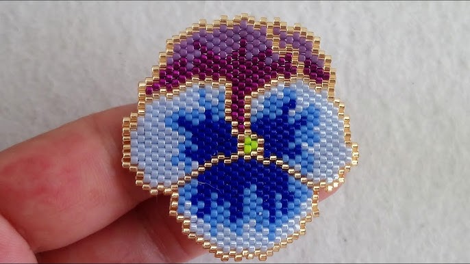 Brick stitch tekniği